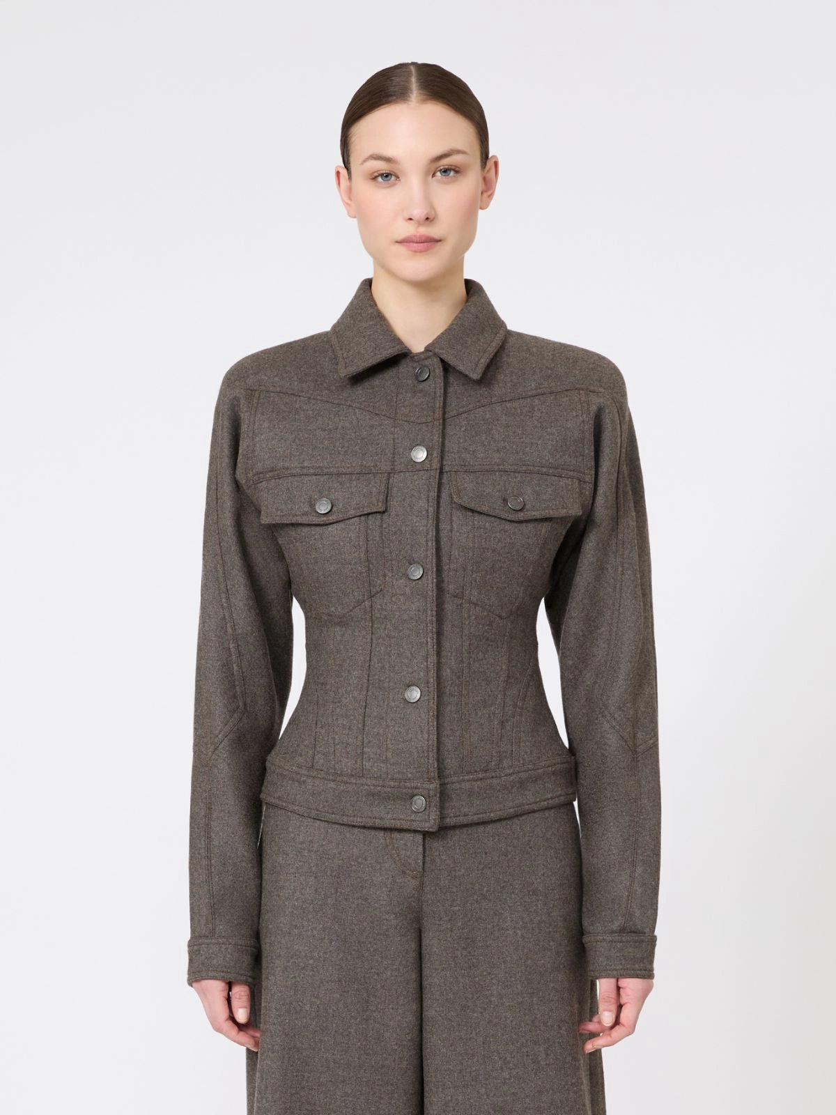 MAX MARA GIACCA RAPACE CACHA SCURO