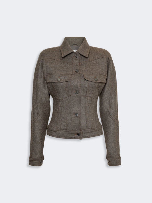 MAX MARA GIACCA RAPACE CACHA SCURO