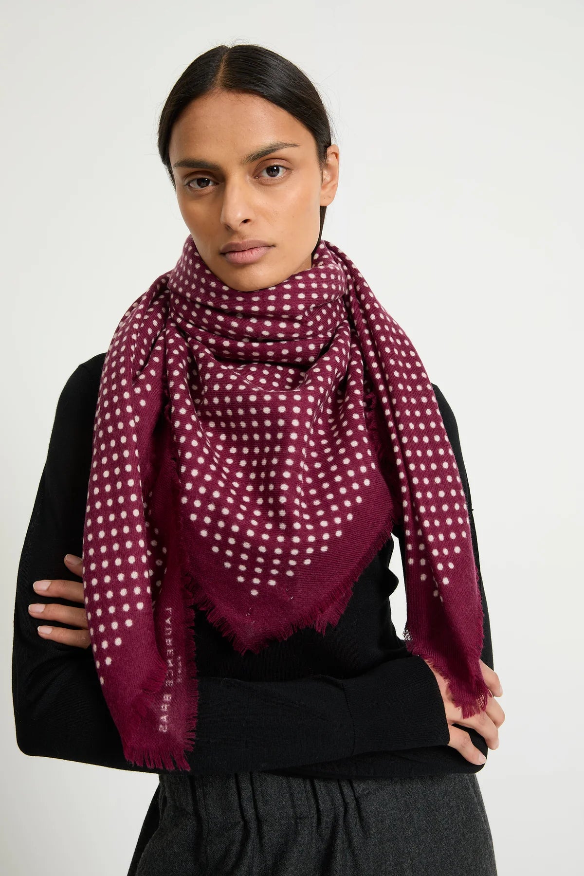 LAURENCE BRAS SCIARPA LUOISE RED