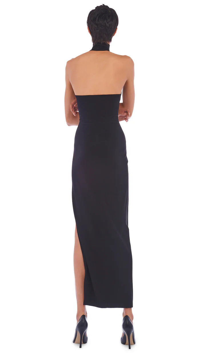 NORMA KAMALI ABITO TURTLE BLACK