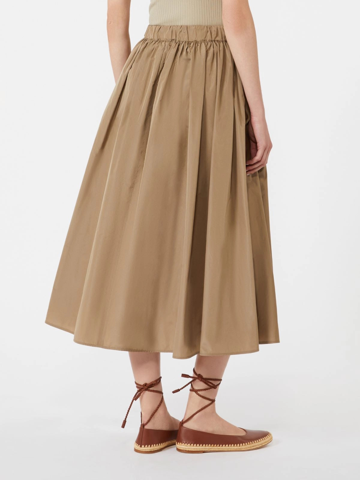 MAX MARA GONNA LONZA KHAKI