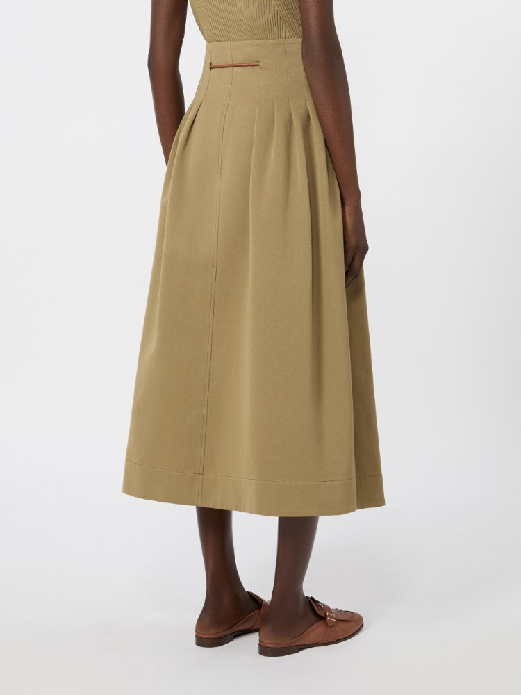 MAX MARA GONNA TEMPIO KAKI