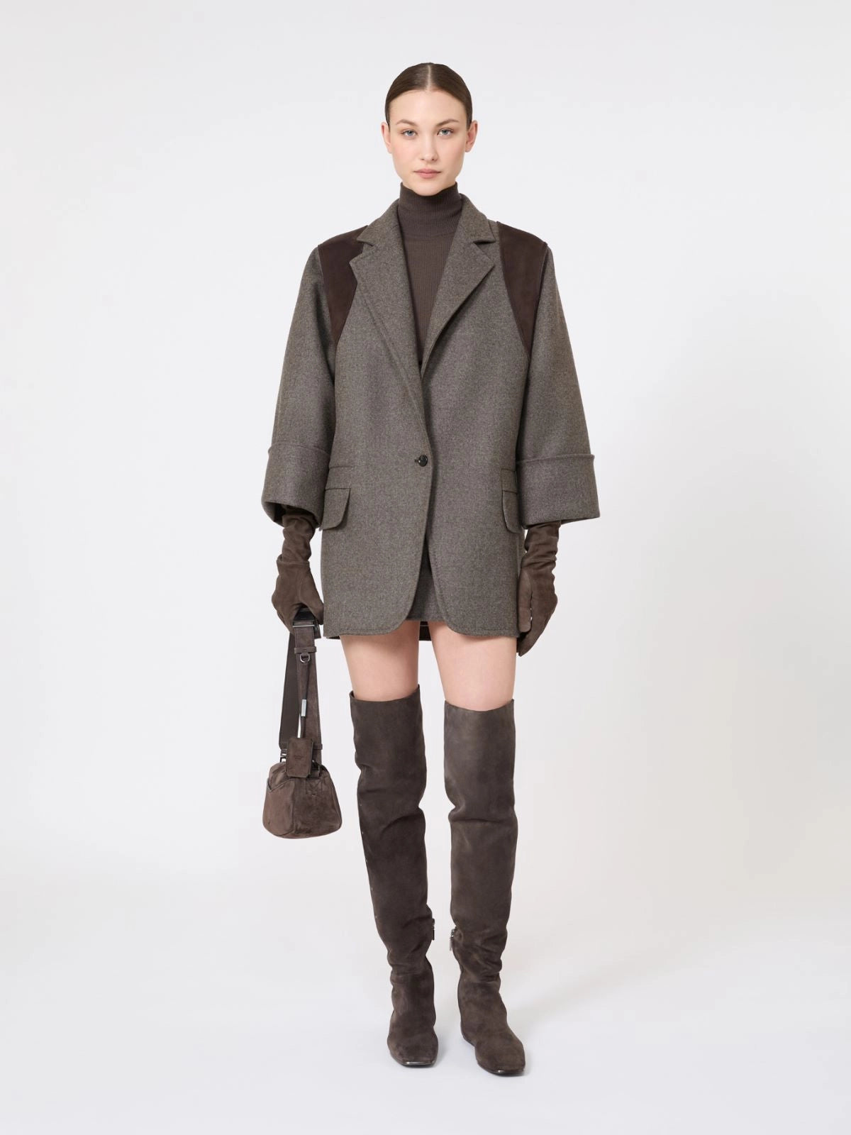MAX MARA GONNA ACINOSO CACHA SCURO