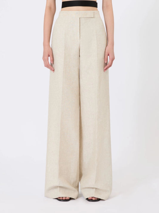 MAX MARA SFILATA PANTALONE GINNICO GREGGIO