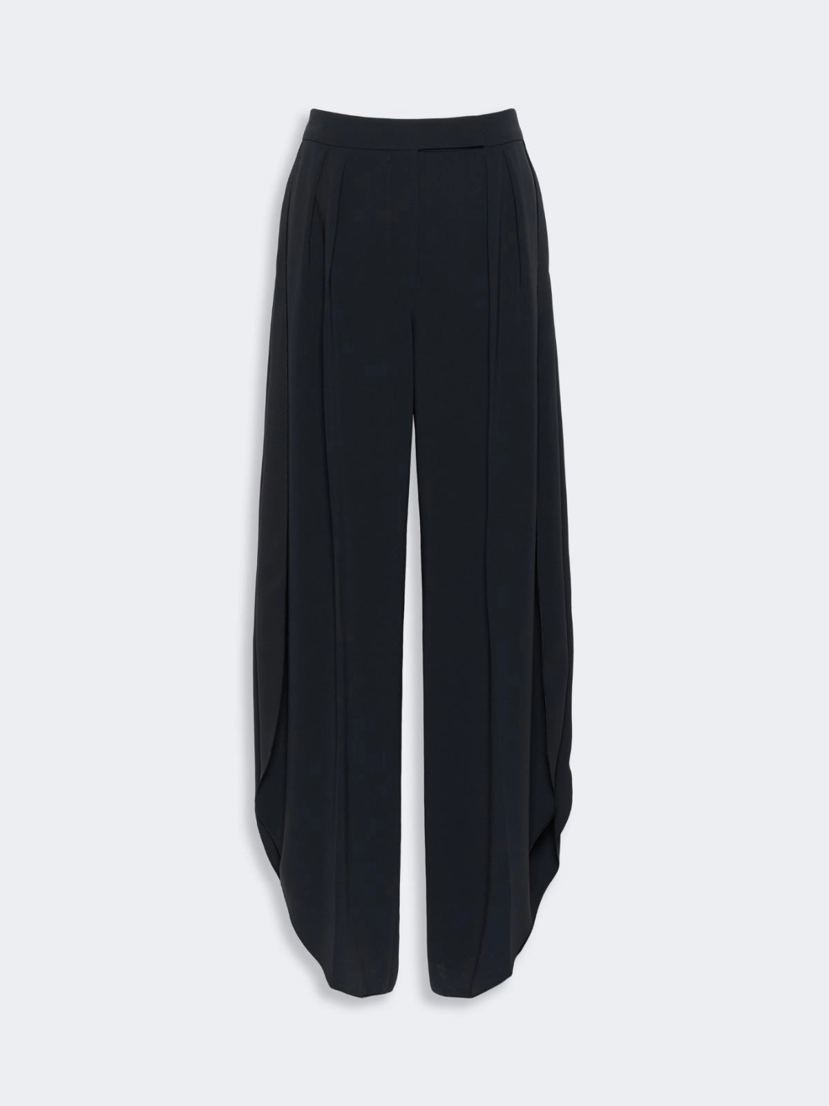 MAX MARA PIANOFORTE PANTALONE CRUSCA BLU