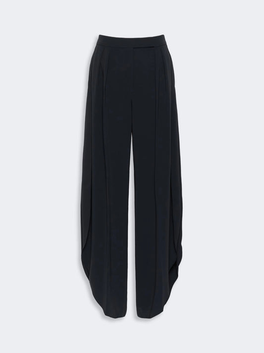 MAX MARA PIANOFORTE PANTALONE CRUSCA BLU