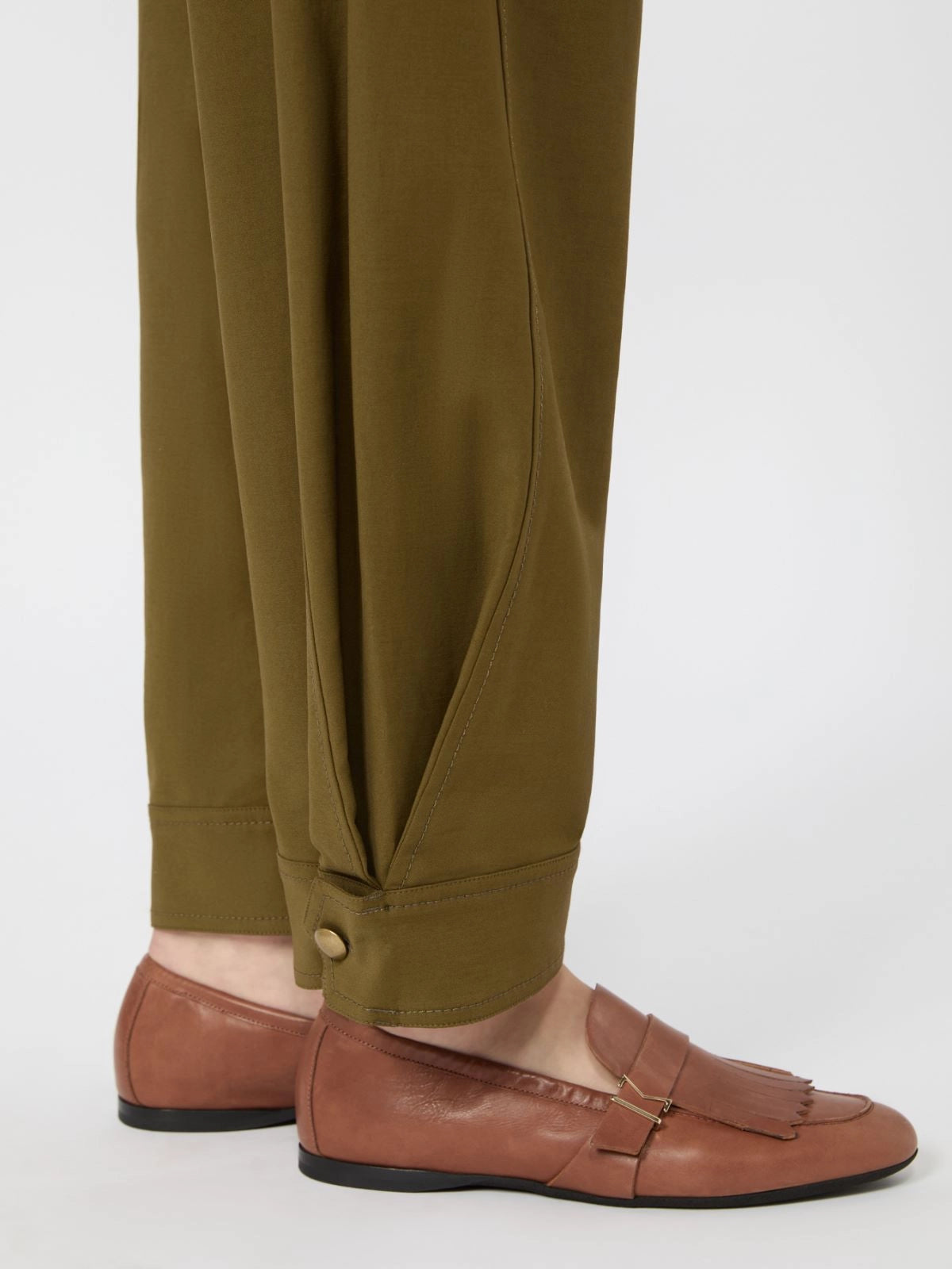 MAX MARA PANTALONE ALAMARO  KAKI