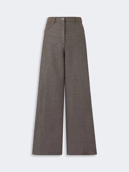 MAX MARA PANTALONE GENNAIO CACHA SCURO