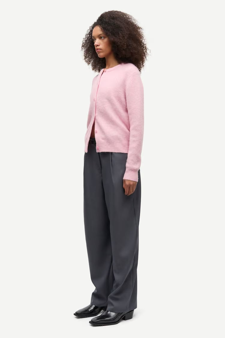 SAMSOE SAMSOE CARDIGAN NOR MAUVE