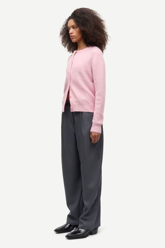 SAMSOE SAMSOE CARDIGAN NOR MAUVE