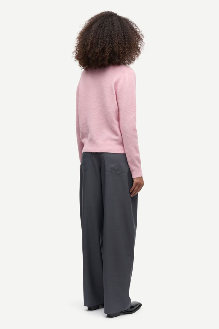 SAMSOE SAMSOE CARDIGAN NOR MAUVE