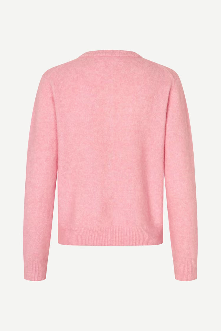SAMSOE SAMSOE CARDIGAN NOR MAUVE