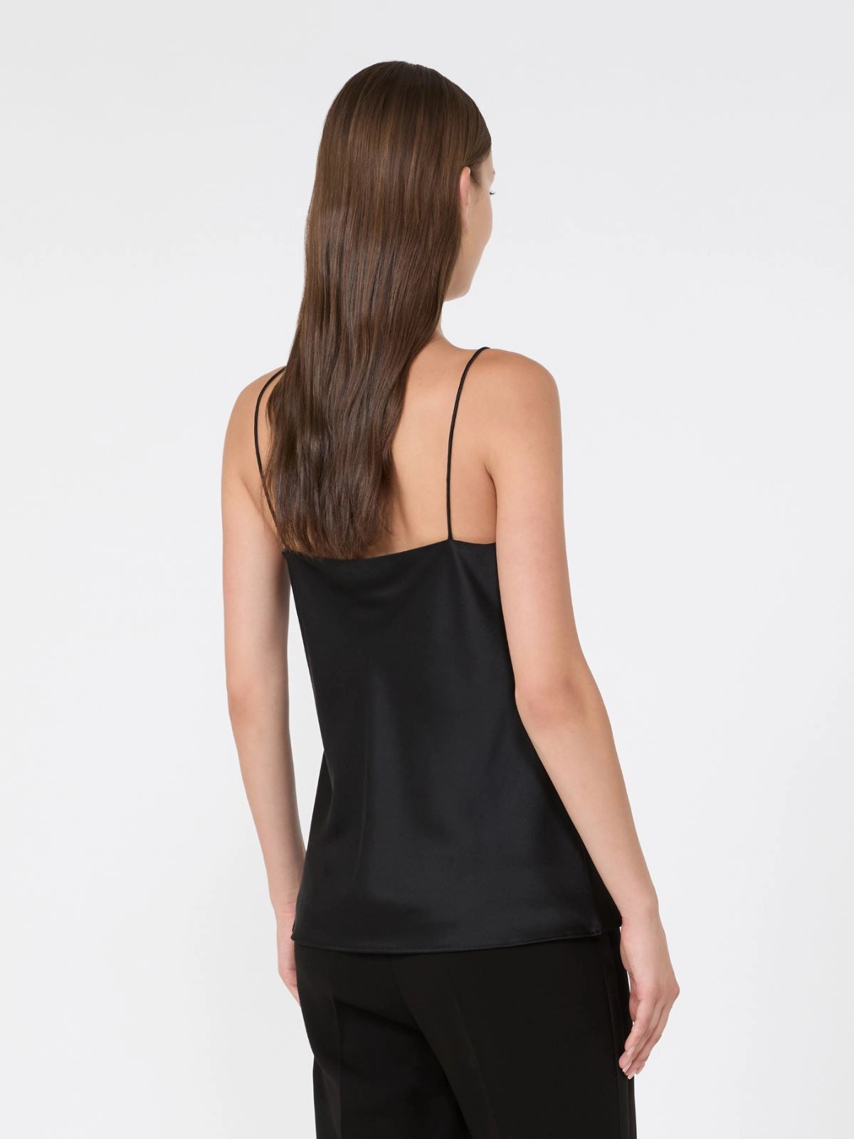 MAX MARA TOP ACETI BLACK