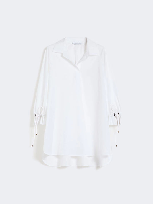 MAX MARA CAMICIA ADORNI WHITE