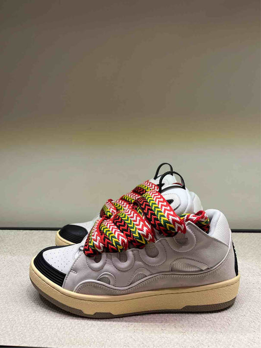 LANVIN SNEAKERS CURB NYLON WHITE