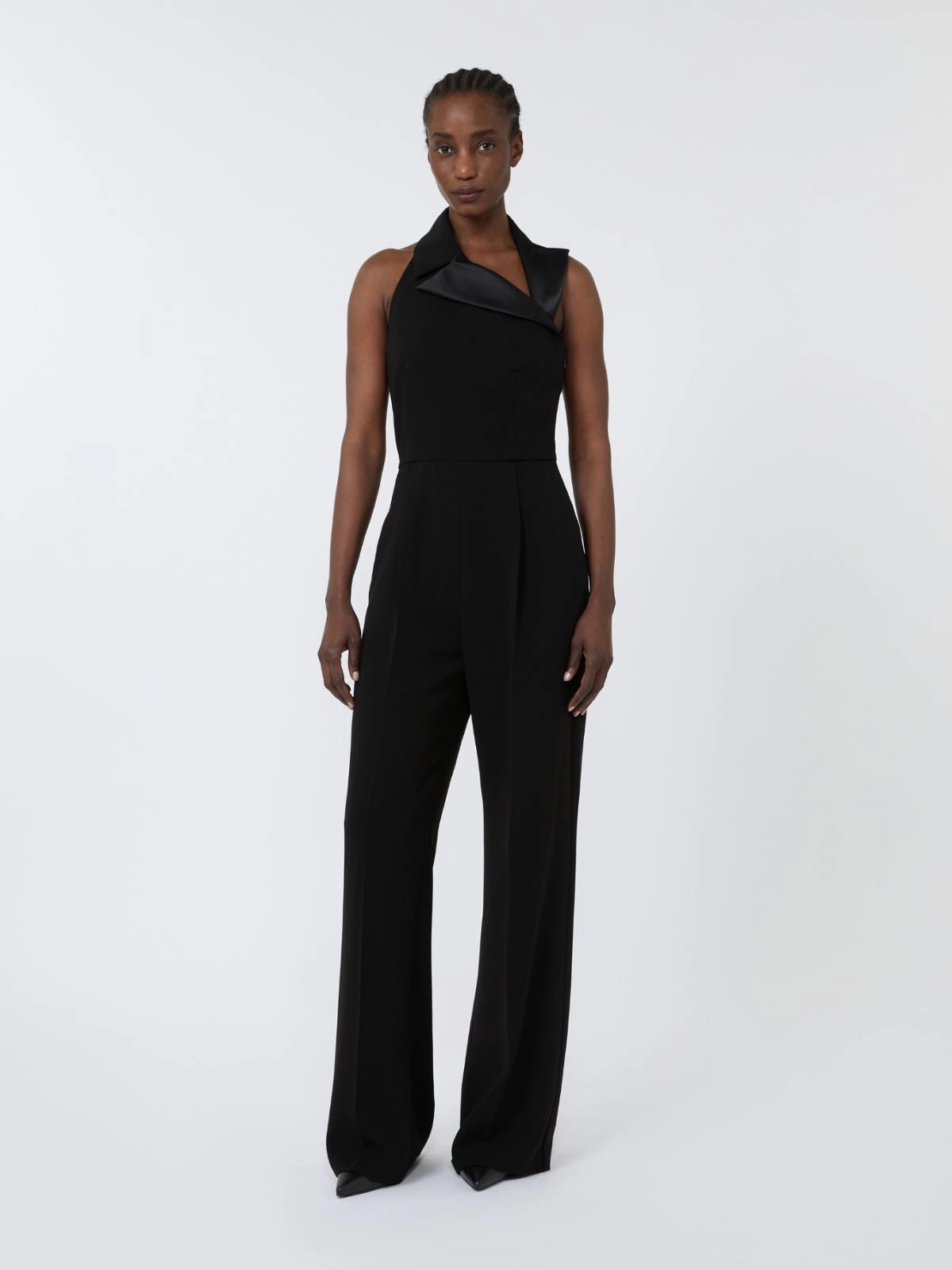 MAX MARA TUTA SALOPETTE FAGIANI BLACK