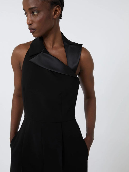 MAX MARA TUTA SALOPETTE FAGIANI BLACK