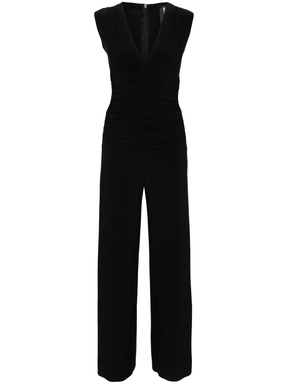 NORMA KAMALI TUTA RUCHES BLACK
