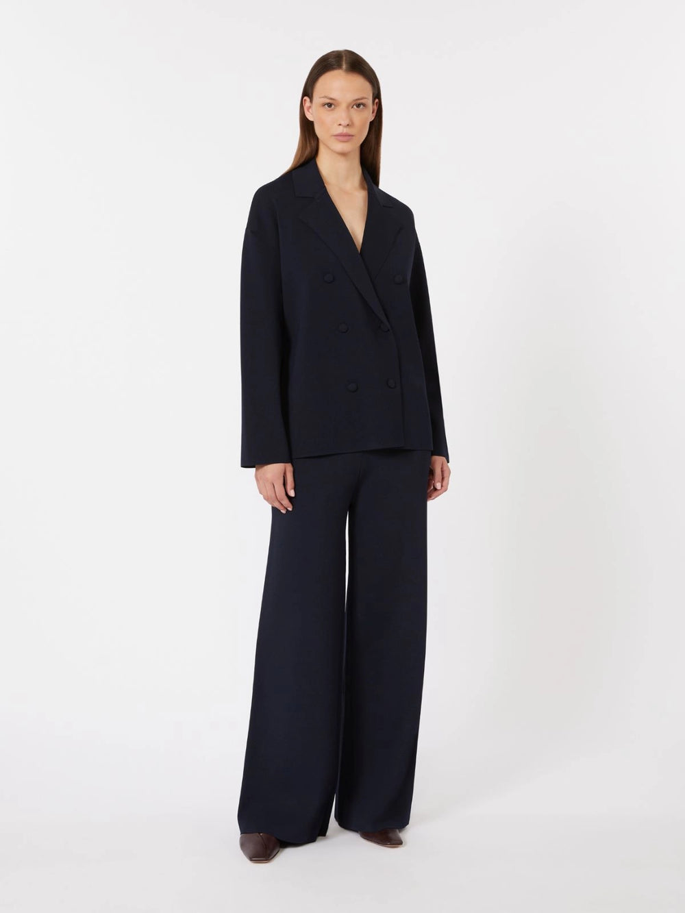 MAX MARA GIACCA CALTE BLU