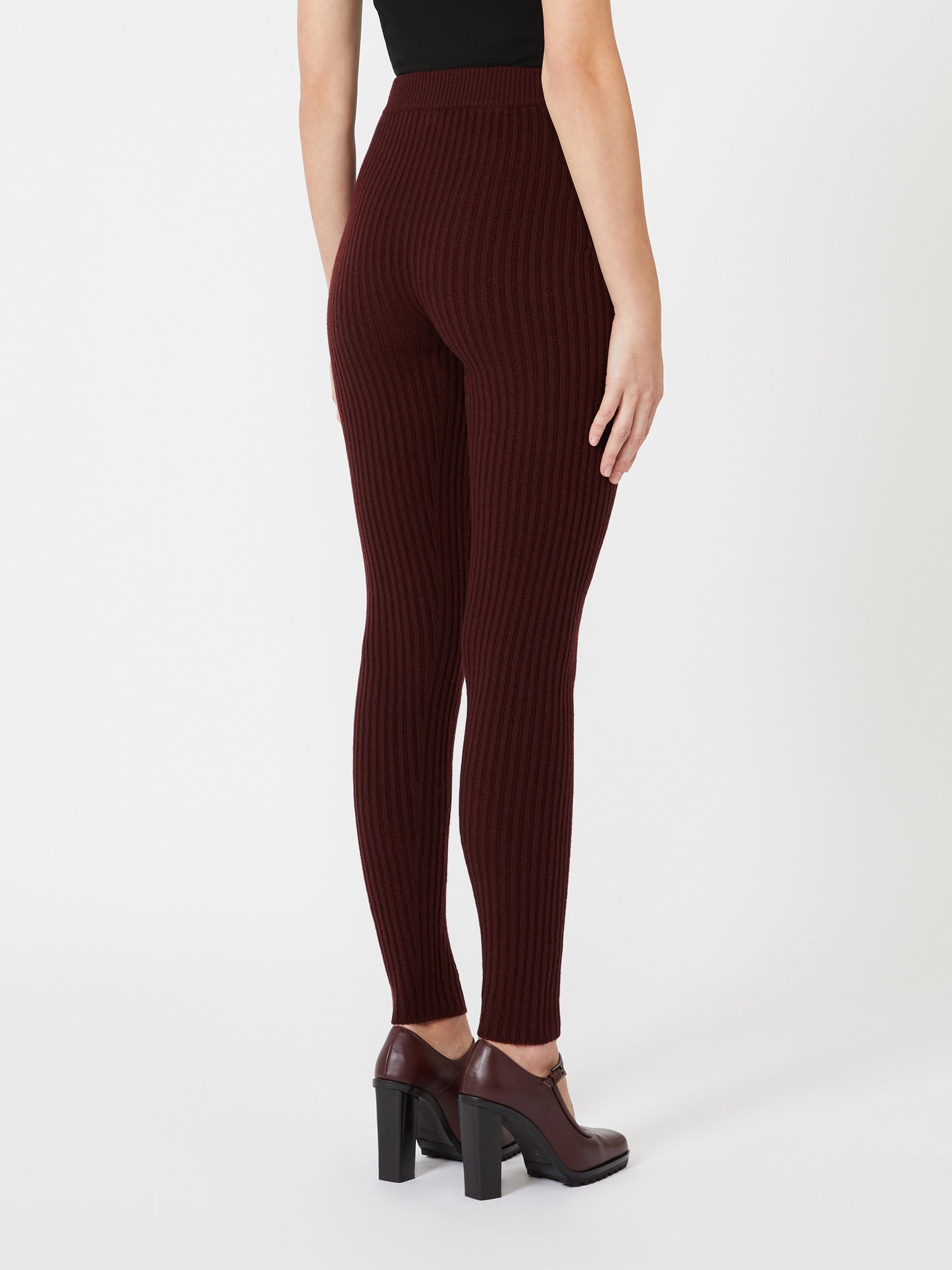 MAX MARA LEGGINGS APOGEO1234 CILIEGIA