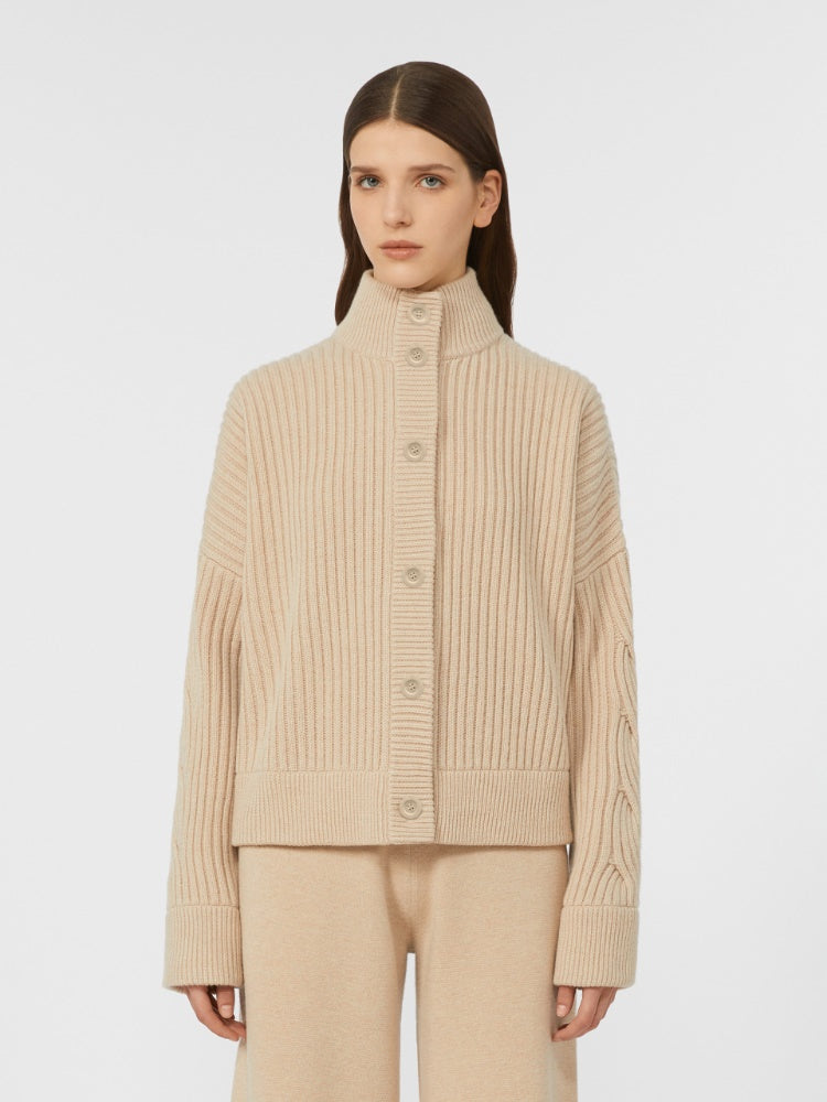 MAX MARA CARDIGAN AFELIO ORZO