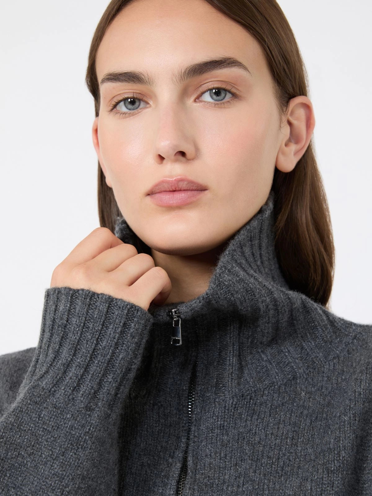 MAX MARA MAGLIA CRASSO GRIGIO SCURO