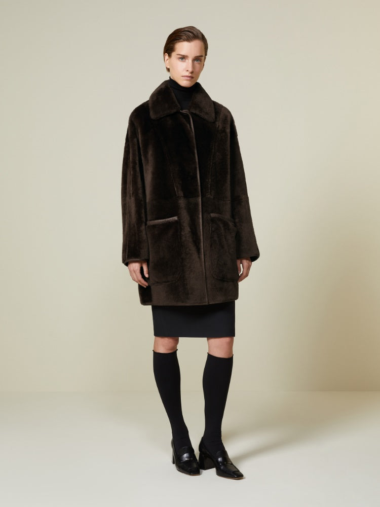 MAX MARA ATELIER MONTONE PIRENEI BROWN