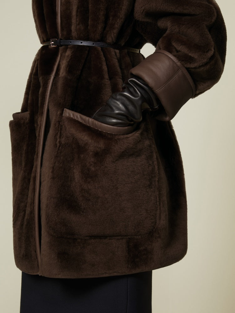 MAX MARA ATELIER MONTONE PIRENEI BROWN