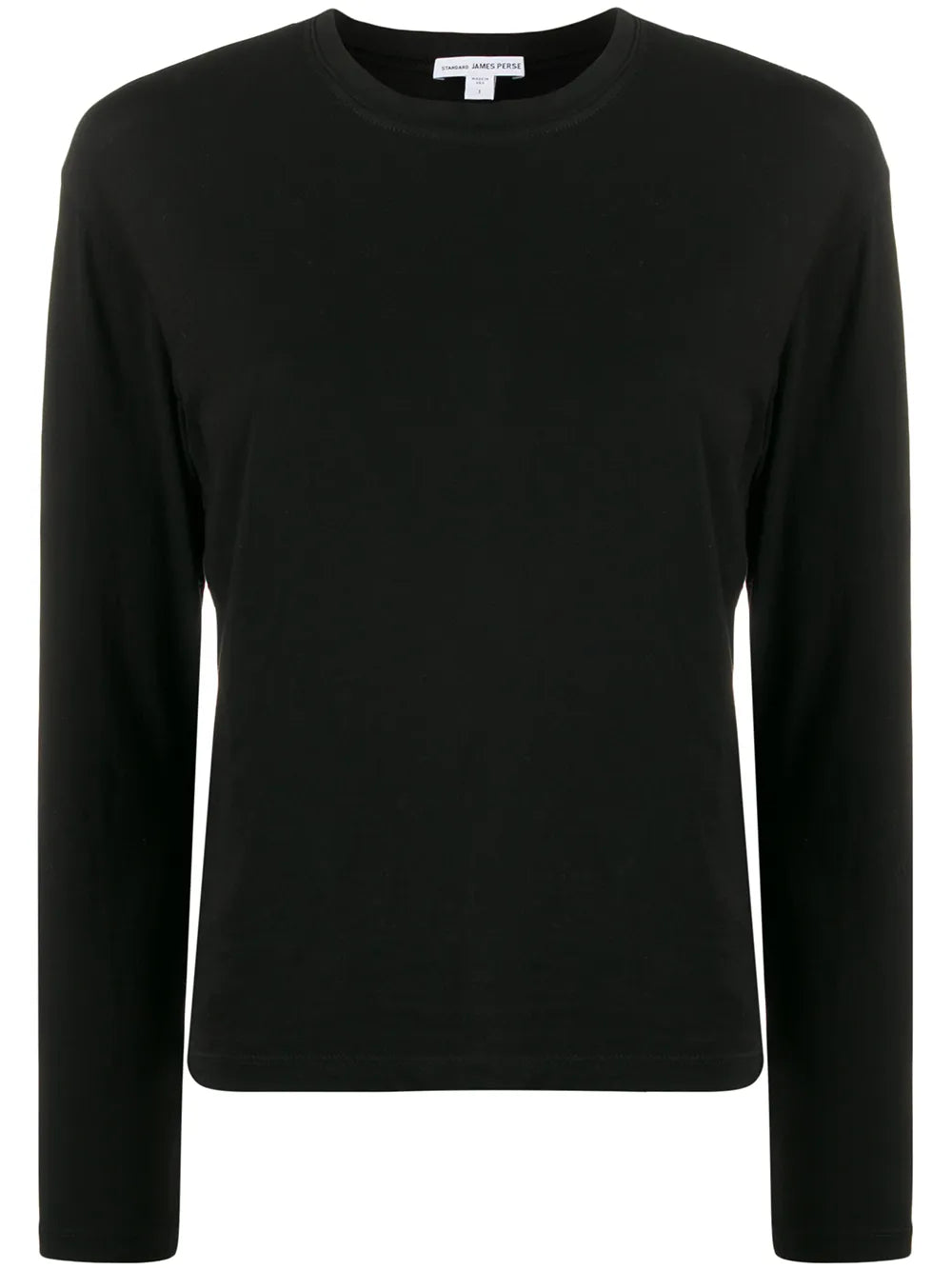 JAMES PERSE T SHIRT MANICA LUNGA BLACK