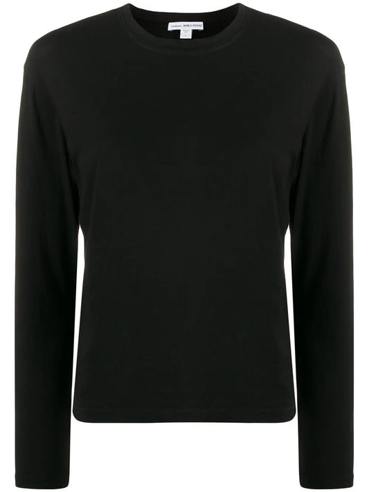 JAMES PERSE T SHIRT MANICA LUNGA BLACK