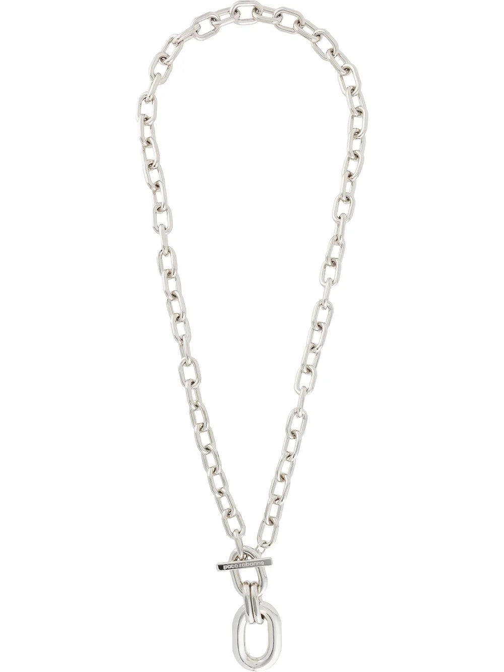 RABANNE COLLANA XL LINK LONG SILVER