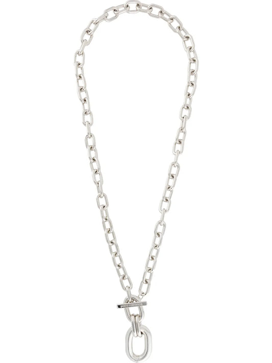RABANNE COLLANA XL LINK LONG SILVER