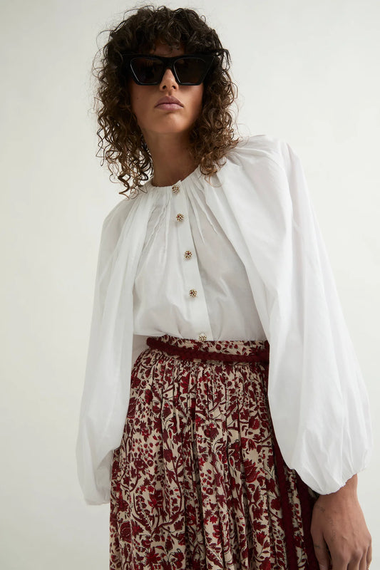 LAURENCE BRAS CAMICIA VICTORY BIANCO