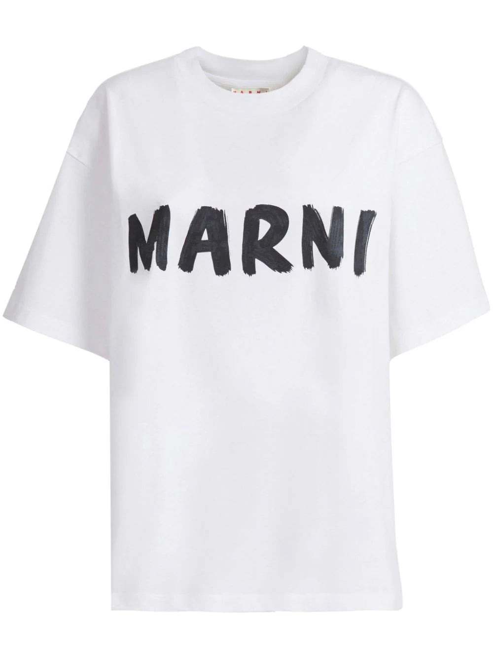 MARNI T-SHIRT LOGO BIANCO