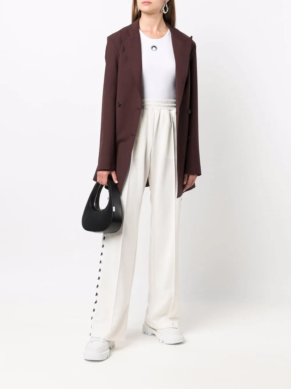 GOLDEN GOOSE JOGGINGS DOROTEA BIANCO
