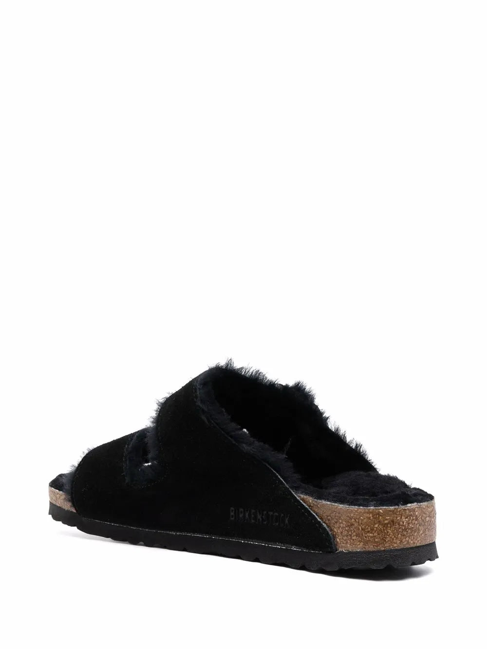 BIRKENSTOCK SANDALO ARIZONA SHEARLING BLACK