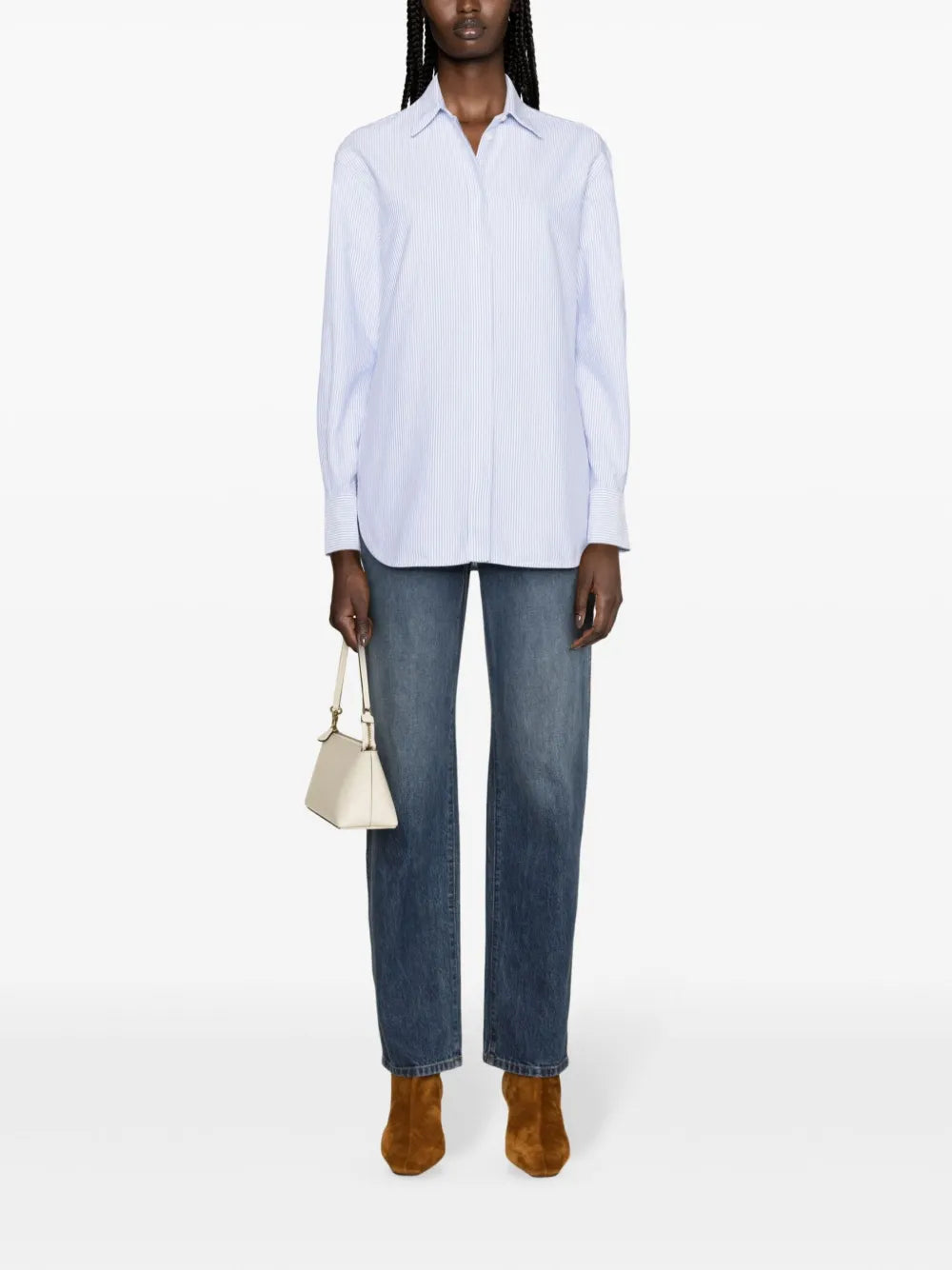 GOLDEN GOOSE CAMICIA A RIGHE