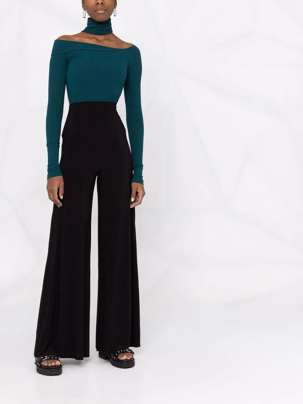 NORMA KAMALI PANTALONE BLACK