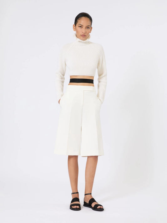 MAX MARA BERMUDA ARCELLA BIANCO