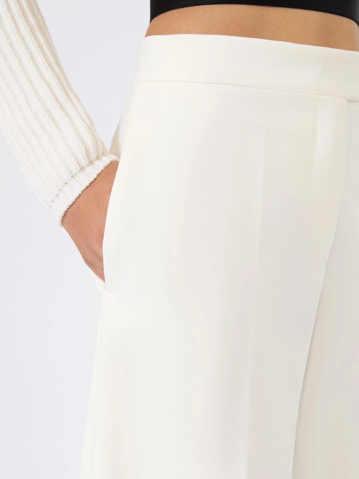MAX MARA BERMUDA ARCELLA BIANCO
