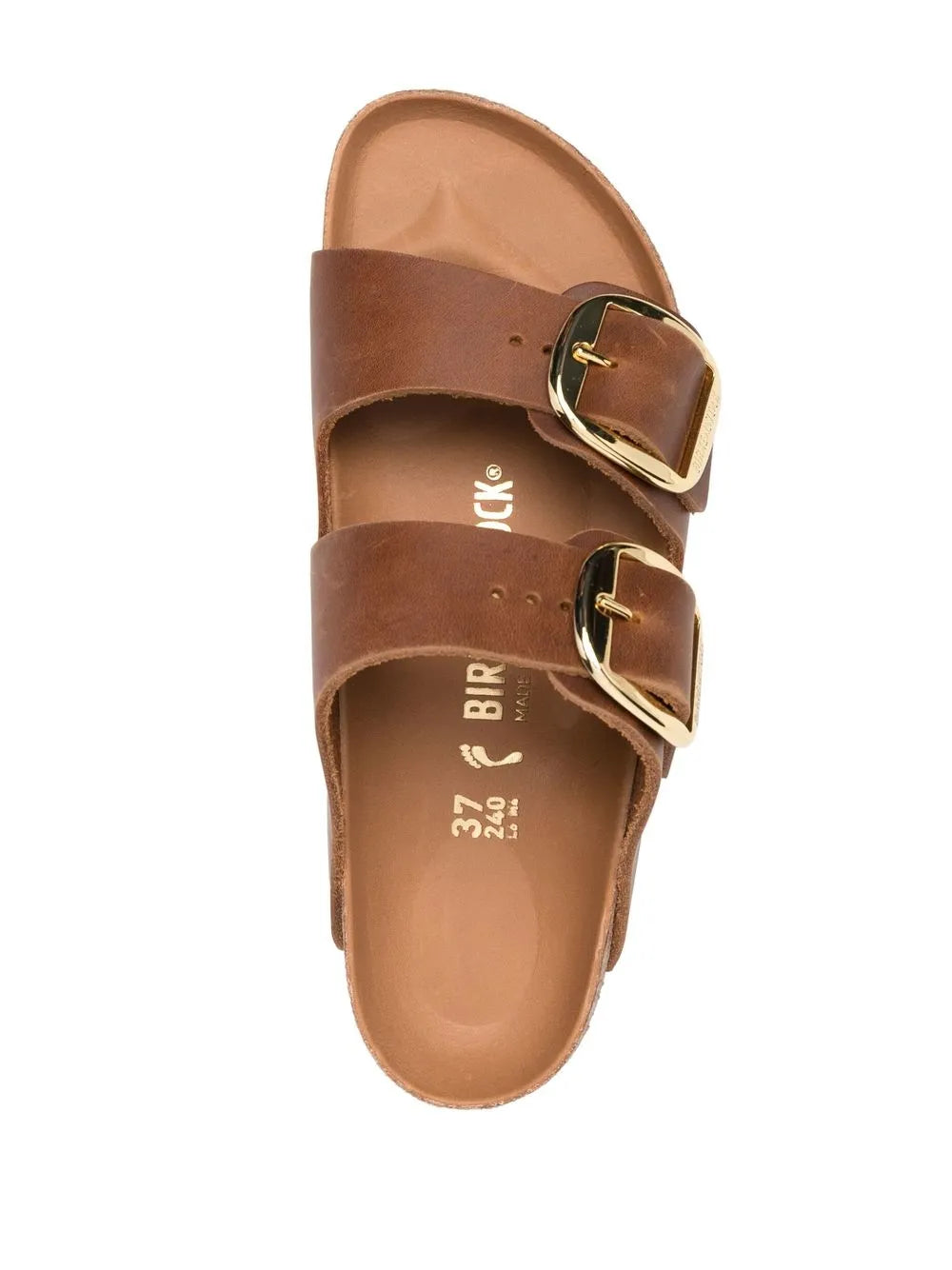 BIRKENSTOCK SANDALO ARIZONA BIG BUCKLE COGNAC