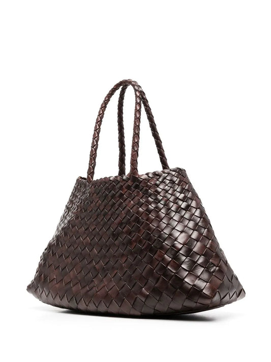 DRAGON DIFFUSION BORSA SANTA CROCE BIG DARK BROWN