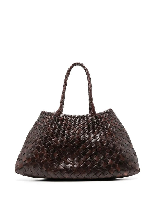 DRAGON DIFFUSION BORSA SANTA CROCE BIG DARK BROWN