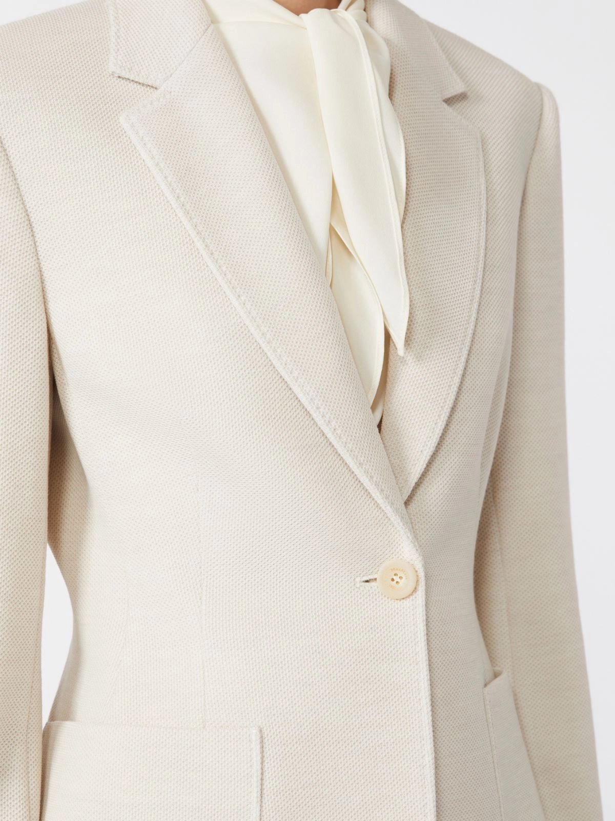 MAX MARA GIACCA MUTILITA AVORIO