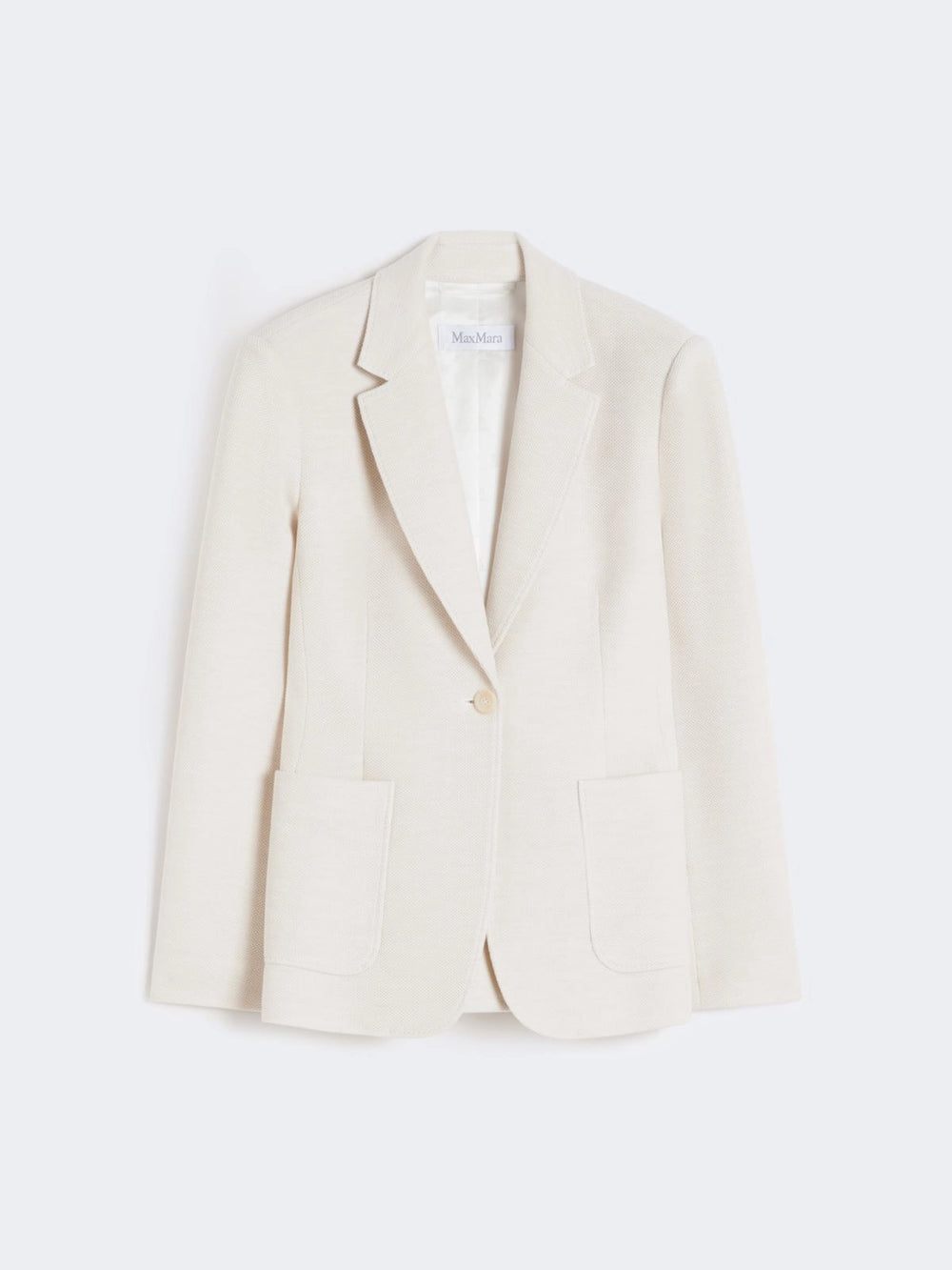 MAX MARA GIACCA MUTILITA AVORIO
