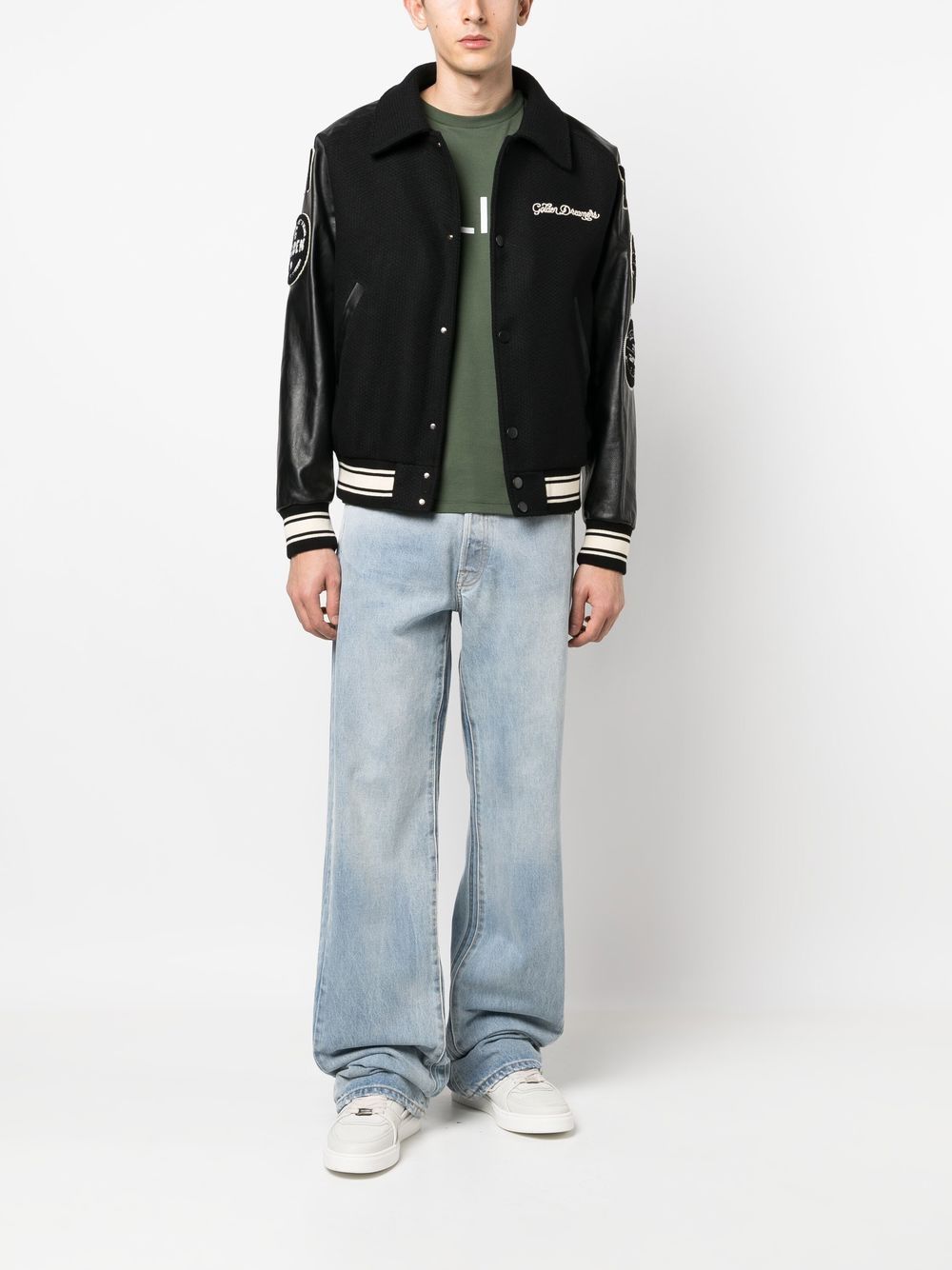 GOLDEN GOOSE BOMBER RICAMO