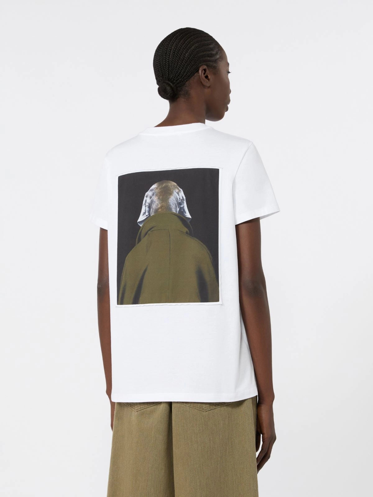 MAX MARA T-SHIRT CALCA "VERDE"