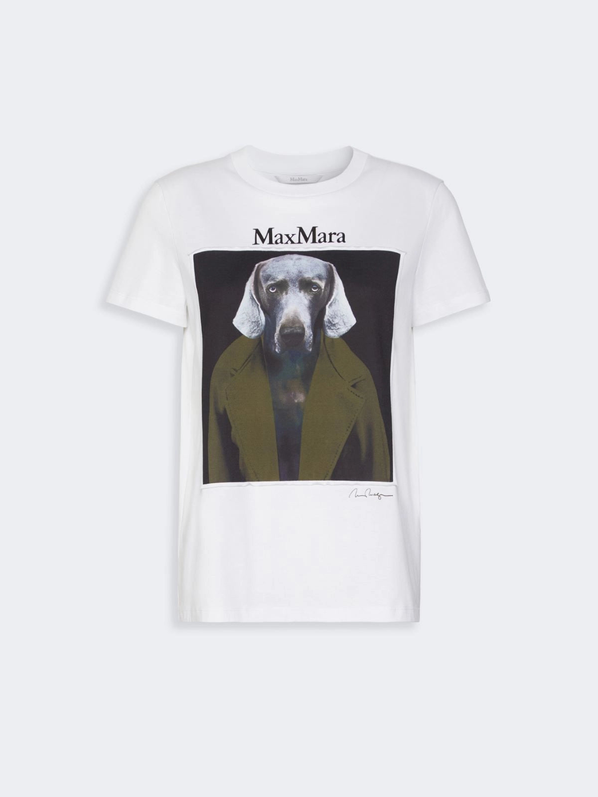 MAX MARA T-SHIRT CALCA "VERDE"