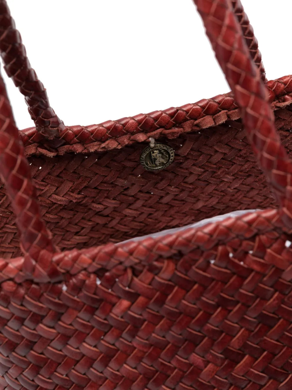 DRAGON DIFFUSION BORSA GRACE SMALL BORDEAUX