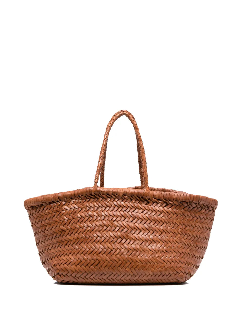 DRAGON DIFFUSION BORSA BAMBOO TRIPLE JUMP SMALL TAN